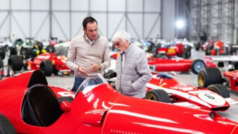 Bernie Ecclestone e Tom Hartley Jnr