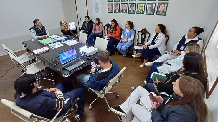 Gestão da Santa Casa se reúne com Enfermagem para alinhar ações