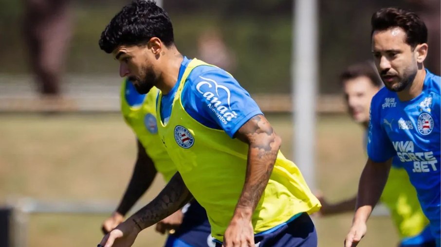 Elenco do Bahia finalizou preparação para o jogo contra o Nacional Elenco do Bahia finalizou preparação para o jogo contra o Nacional