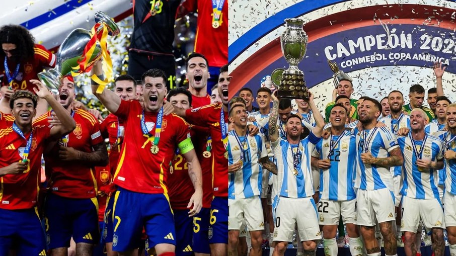 Espanha e Argentina disputariam a Finalíssima em março de 2026 Espanha e Argentina disputariam a Finalíssima em março de 2026