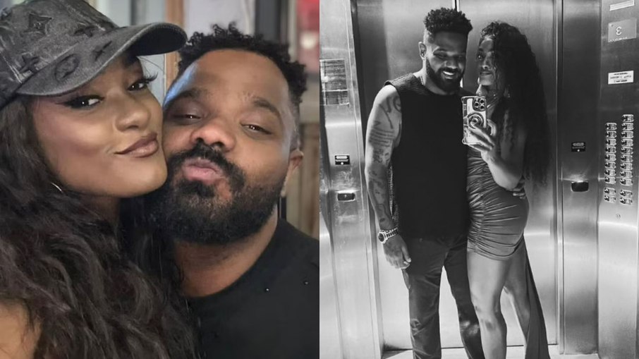 Arlindinho e Erika Januza assumiram o namoro em outubro do ano passado