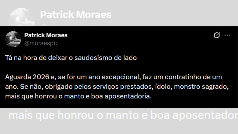 Torcida do Flamengo faz campanha para que ídolo saia do time