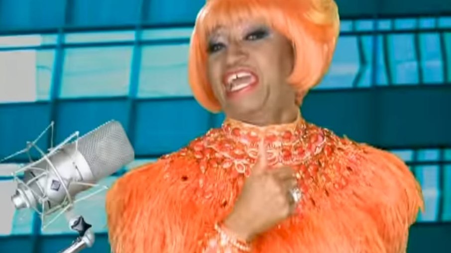 A cantora Celia Cruz