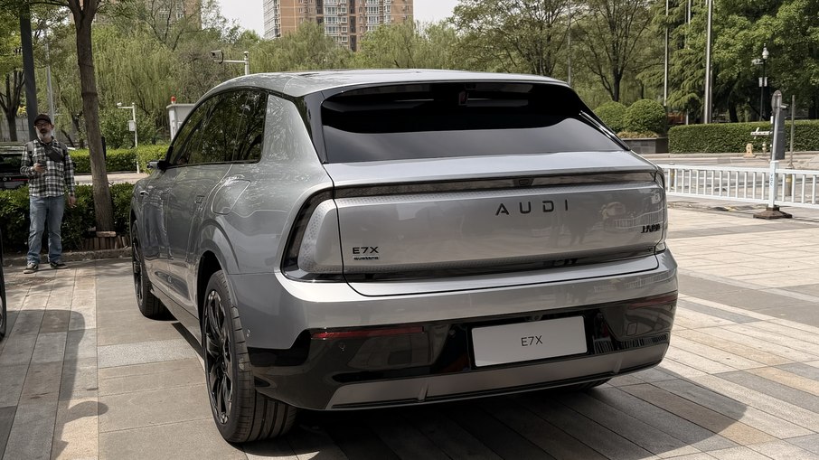 AUDI E7X na China AUDI E7X na China