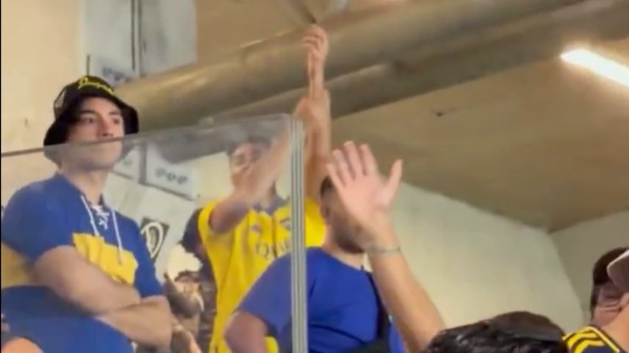 Torcedor do Boca foi preso após gesto racista no Mineirão