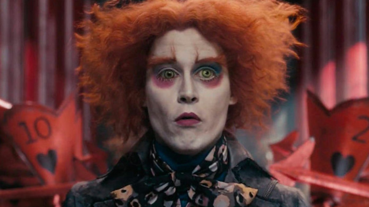 Johnny Depp em Alice Através do Espelho
