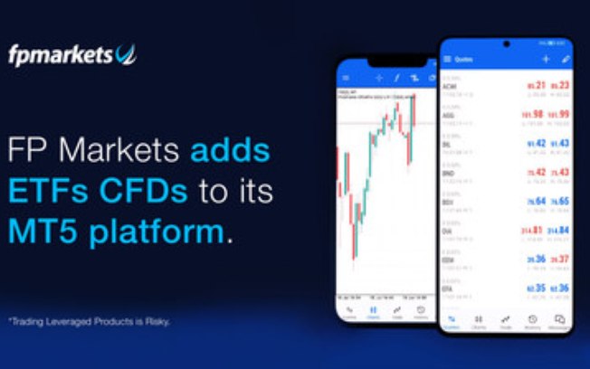 FP Markets acrescenta ETFs CFDs à sua plataforma MT5