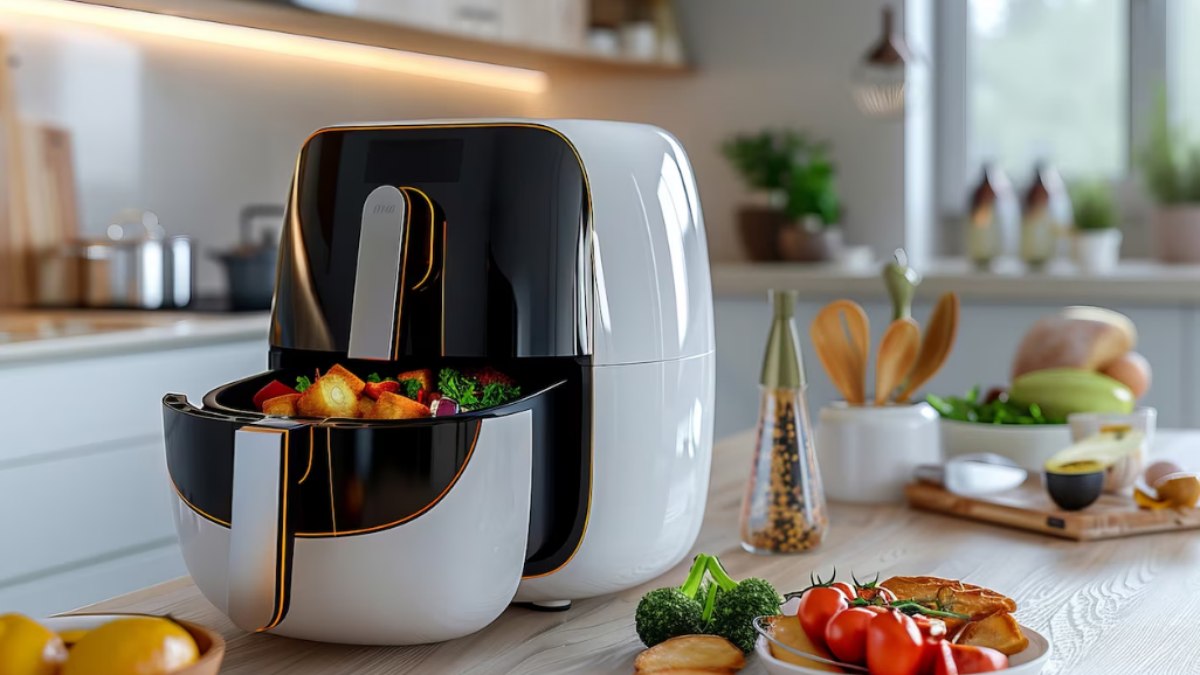 Diferentes modelos de air fryer na Amazon