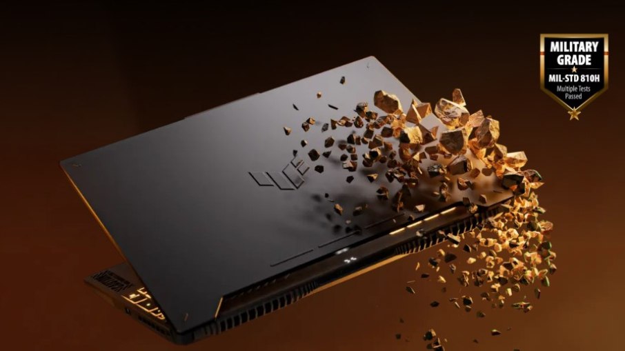 Asus TUF Gaming F15 é um dos notebooks com certificação militar no mercado