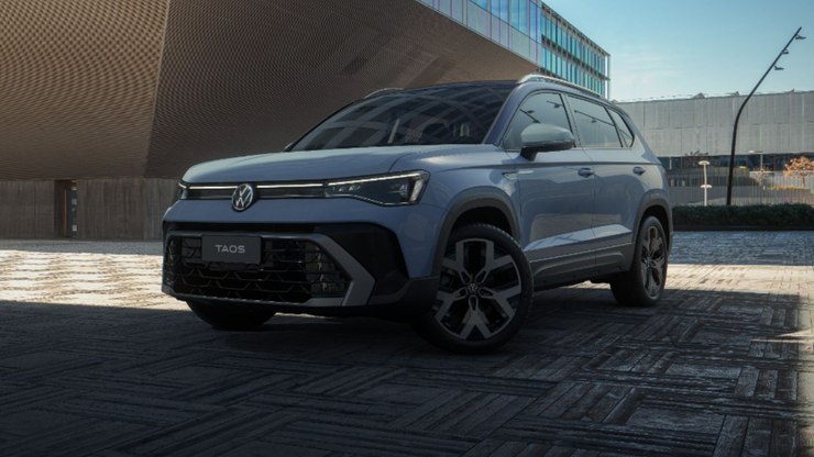 Volkswagen Taos 2026 estreia visual renovado e mais tecnologia
