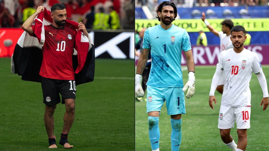Egito e Irã se enfrentam por uma vaga histórica para as duas equipes