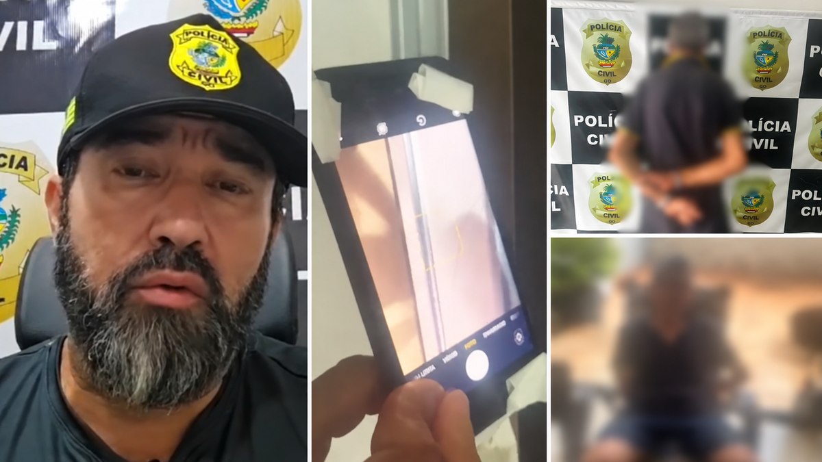 Delegado diz que aparelho estava no quarto da moradora, com a câmera ligada e apontada para um espelho; caso ocorreu em Jaraguá, em Goiás Delegado diz que aparelho estava no quarto da moradora, com a câmera ligada e apontada para um espelho; caso ocorreu em Jaraguá, em Goiás