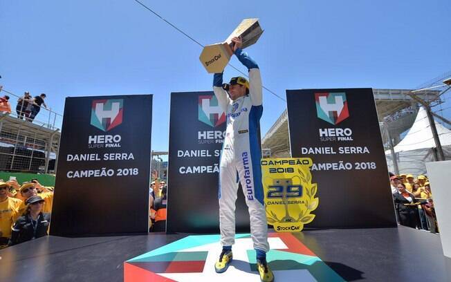 Daniel Serra foi campeão da Stock Car em 2018