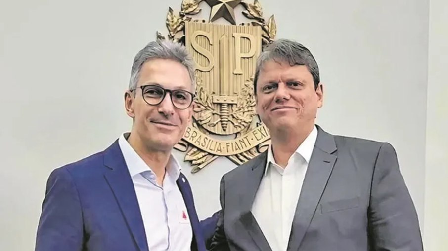 Romeu Zema e Tarcísio de Freitas