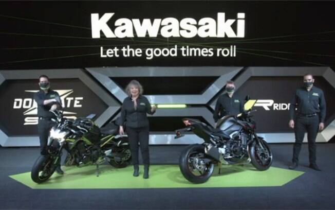 Apresentação ao vivo da nova Kawasaki Z900 2021