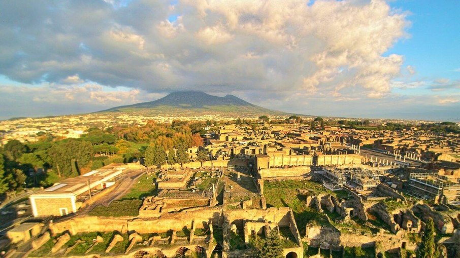 Parque Arqueológico de Pompeia passa por frequentes escavações