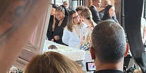 Janja e Margareth Menezes comparecem ao velório de Preta Gil