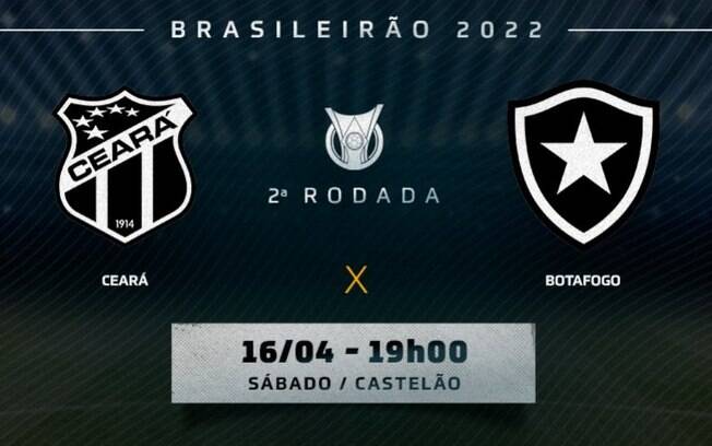 Ceará x Botafogo: prováveis times, desfalques e onde assistir ao jogo do Brasileirão