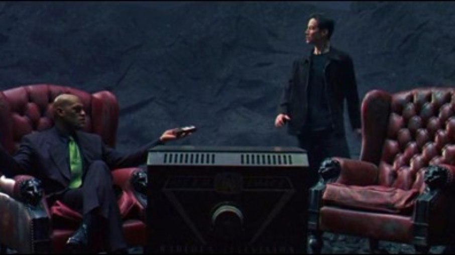 Morpheus e Neo – The Matrix – Warner Bros (Maio de 1999)