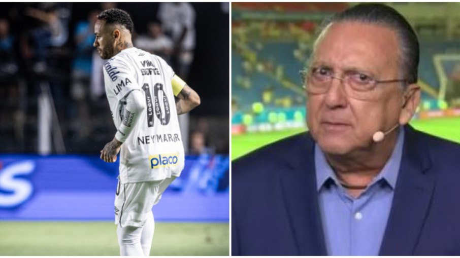 Galvão Bueno postou mensagem para Neymar Galvão Bueno postou mensagem para Neymar