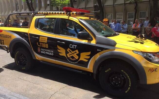 A prefeitura de São Paulo realmente recebeu a doação de novos veículos para a CET