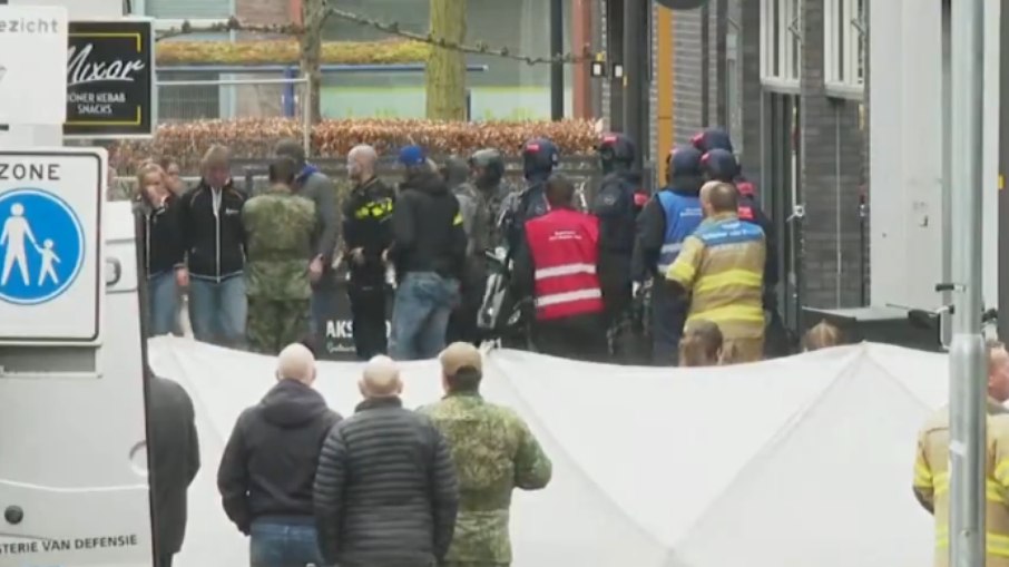 Homem faz reféns e ameaça explodir bomba na Holanda