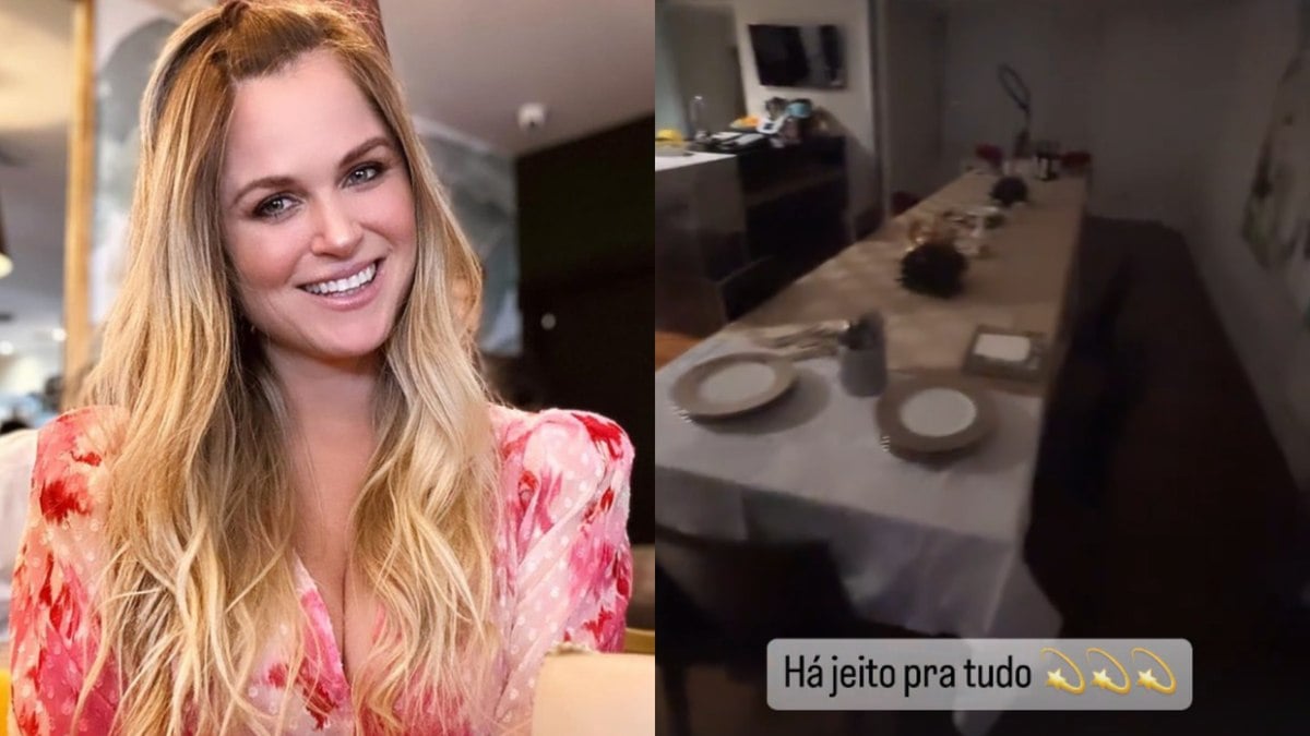 Susana Werner celebra Natal sem luz na sala: 'Há jeito pra tudo'