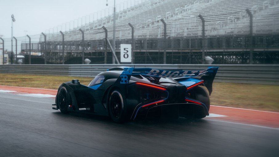 Traseira do Bugatti Bolide