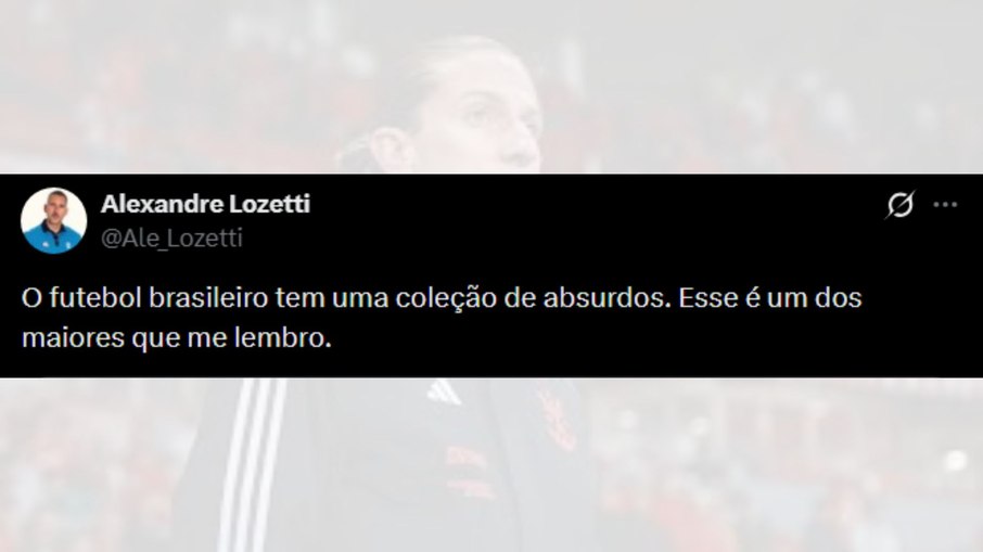Jornalistas se surpreendem com demissão de Filipe Luís