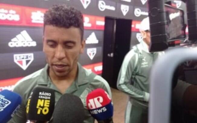 Marcos Rocha explica pênalti contra o Palmeiras e diz que árbitro entrou pressionado