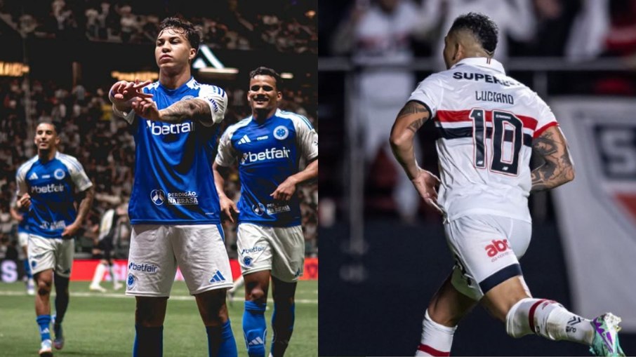 Cruzeiro e São Paulo se enfrentam em partida válida pela 22ª rodada do Brasileirão