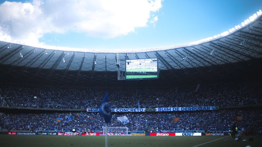 Mineirão recebeu Cruzeiro x Santos