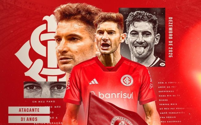 Inter oficializa a contratação do atacante argentino Lucas Alario Inter oficializa a contratação do atacante argentino Lucas Alario