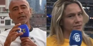 Romário reage após climão com Fernanda Gentil: "Minha opinião"