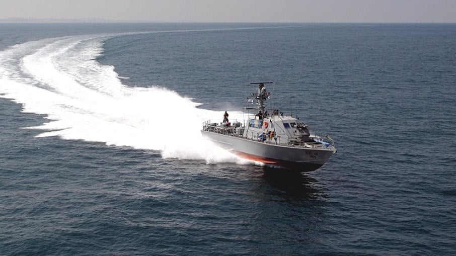 Super Dvora Mk III é um barco patrulhar capaz de navegar em águas rasas
