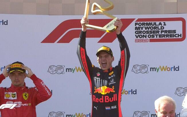 Max Verstappen conquistou o GP da Áustria