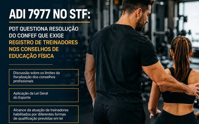 STF debate registro de treinadores esportivos