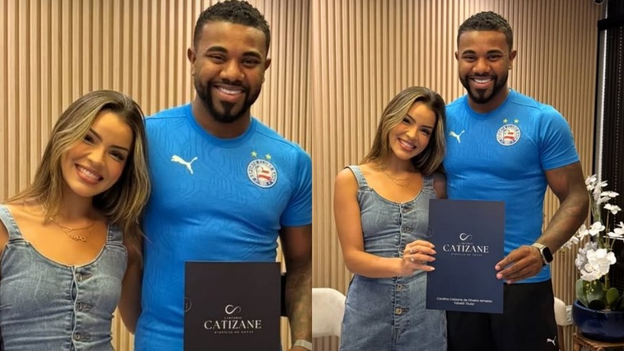 Davi Brito e Emilly Araújo se casam no civil 