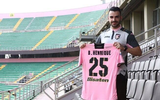 Bruno Henrique chegou ao Palermo em 2016 para receber cerca de R$ 2,5 milhões anuais, o maior salário do clube