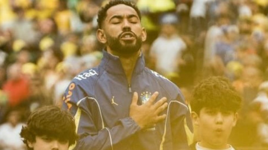Matheus Cunha marcou dois gols na vitória do Brasil Matheus Cunha marcou dois gols na vitória do Brasil