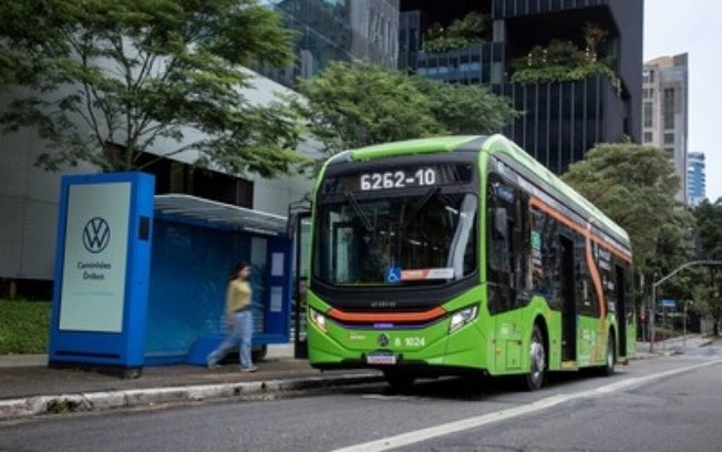 Volkswagen Caminhões e Ônibus roda e-Volksbus em clientes de São Paulo Volkswagen Caminhões e Ônibus roda e-Volksbus em clientes de São Paulo