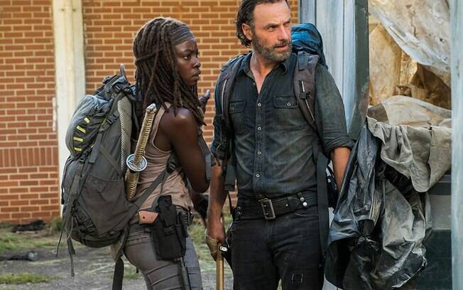 Michonne e Rick Grimes se preparam para encarar novos desafios no universo conturbado de ''The Walking Dead'' no próximo episódio