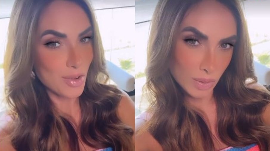 Nicole Bahls dá detalhes sobre fratura no pé durante o Navio da Xuxa