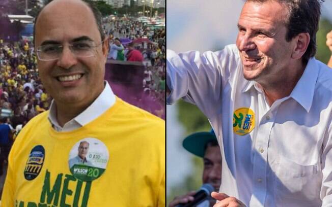 Wilson Witzel (PSC) e Eduardo Paes (DEM) farão segundo turno no Rio de Janeiro