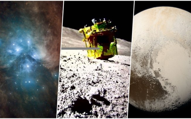 Destaques da NASA: estrelas, Lua, Plutão e   nas fotos astronômicas da semana
