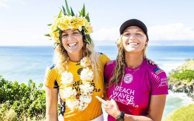 Layne e Stephanie são as únicas mulheres a vencerem por sete vezes o Mundial de Surfe