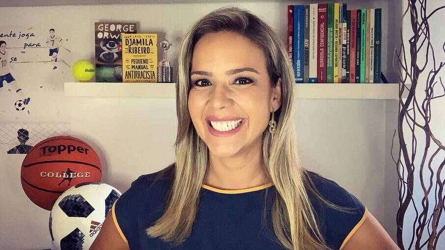 Daniela Boaventura, apresentadora da ESPN
