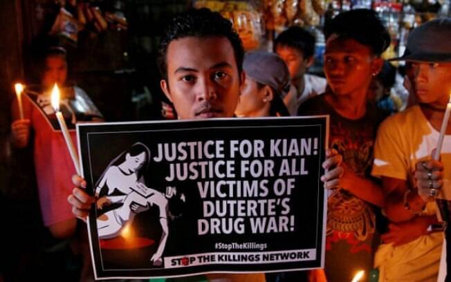 Milhares de pessoas foram mortas nas Filipinas durante campanha contra as drogas