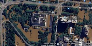 Sul: chuva passa de 200 mm e alerta para enchente em Porto Alegre