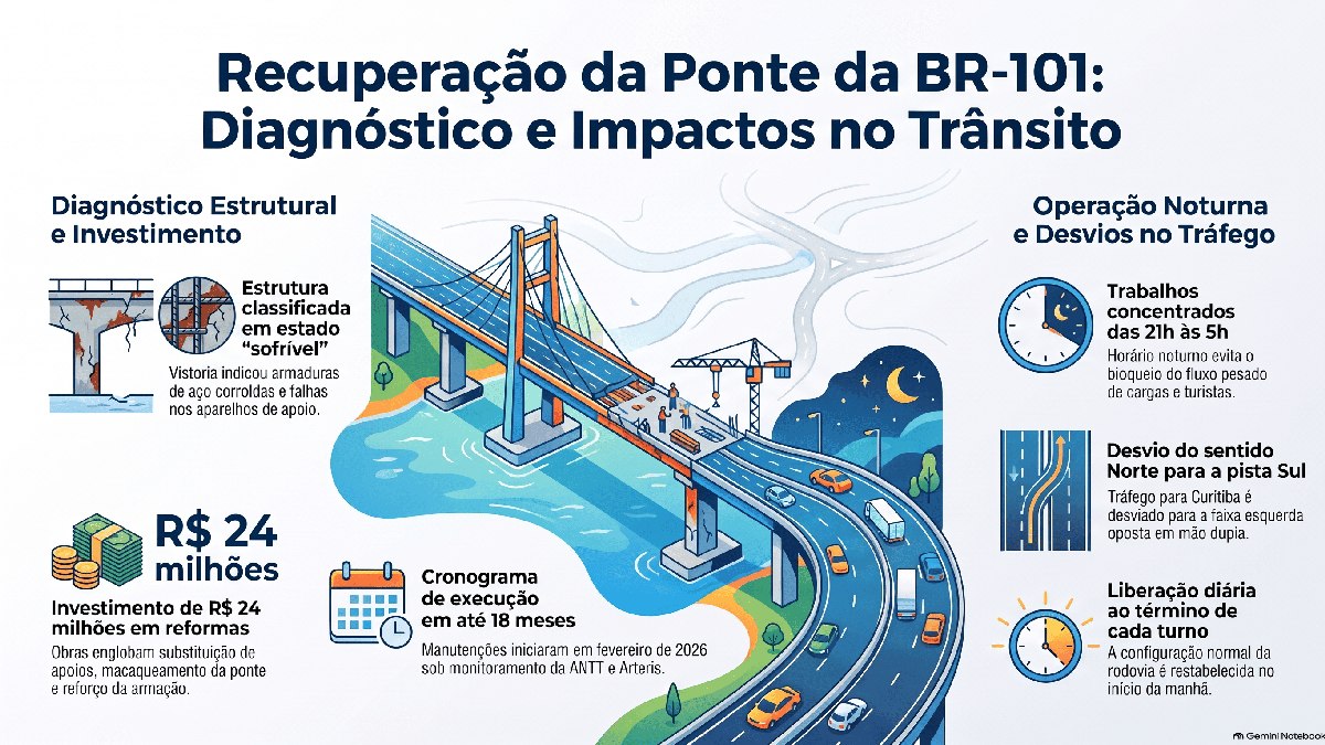 Recuperação da Ponte da BR-101